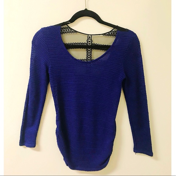 Royal Blue Sweater - Picture 1 of 2